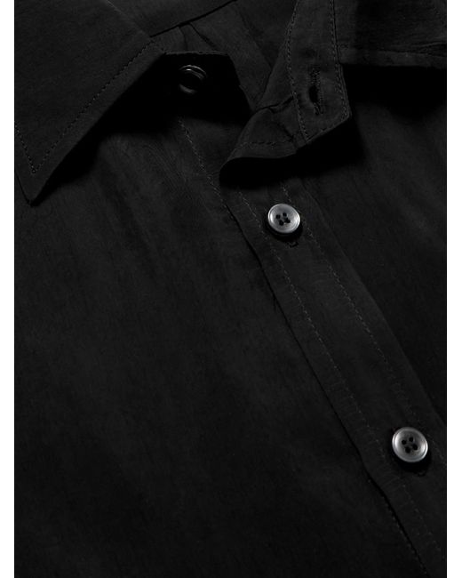 Frankie Shop Leland Hemd aus Bemberg® in Black für Herren
