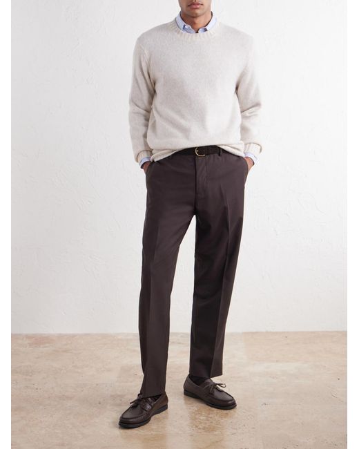 NN07 Natural Lee 6598 Merino Wool-Blend Sweater for men