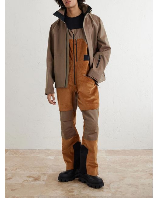 Sease Brown Glüna Straight-Leg Ski Salopettes for men