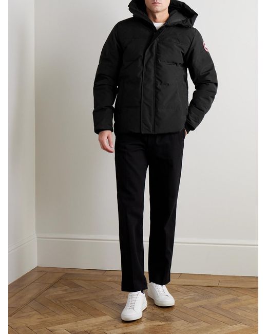 Canada Goose Black "Wyndham" Parka for men