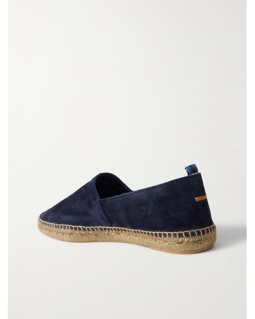 Castaner Blue Pablo Suede Espadrilles for men