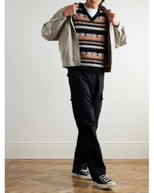 Gilet di MANAAKI in Black da Uomo