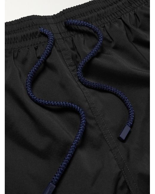 Vilebrequin Black Slim-Fit Short-Length Recycled Swim Shorts for men