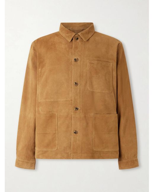 Polo Ralph Lauren Brown Suede Chore Jacket for men