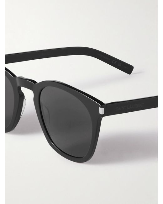 Saint Laurent Black D-frame Acetate Sunglasses for men