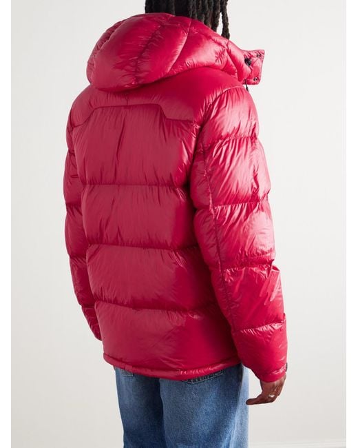 Polo Ralph Lauren Logo-Embroidered Quilted Recycled-Shell Hooded Down Jacket for men