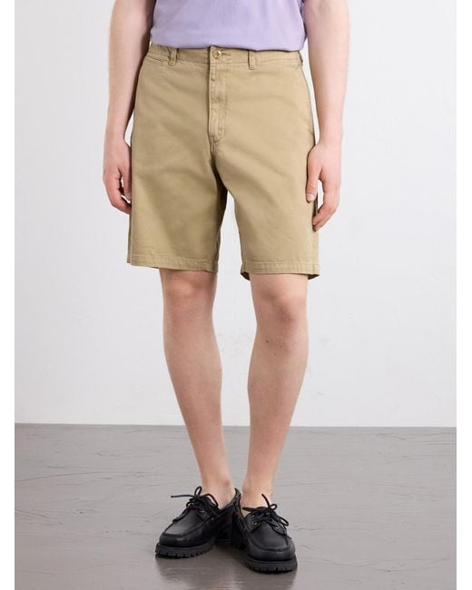 Neighborhood Natural Straight-Leg Cotton Chino Shorts for men