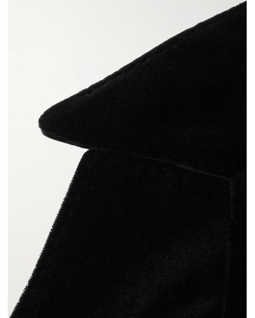 Blazer slim-fit in velluto di cotone Atticus di Tom Ford in Black da Uomo