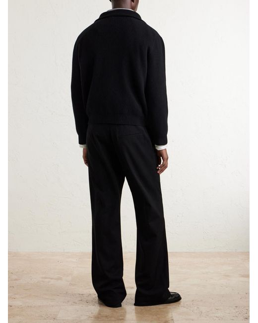 Saint Laurent Blue Wool Rollneck Sweater for men
