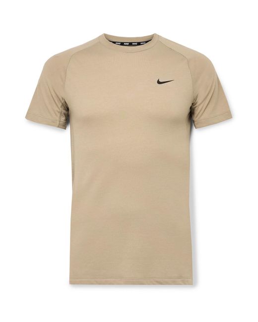 Nike Natural Flex Rep Slim-fit Mesh-panelled Dri-fit T-shirt for men