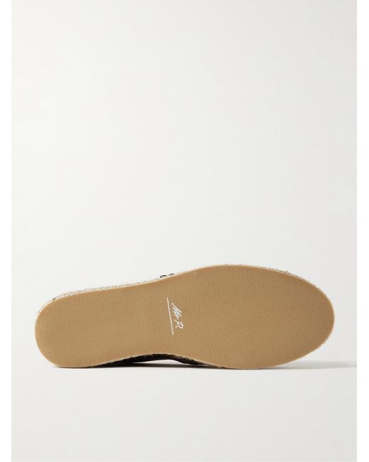 Mr P. Brown George Suede Espadrilles for men