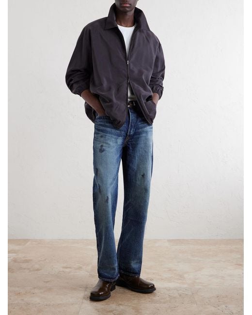 Fullcount Blue Fear Of Dark Straight-Leg Jeans for men