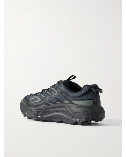 Hoka One One Mafate Three2 Laufschuhe aus Mesh mit Gummibesatz in Black für Herren