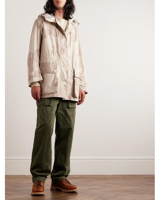 Kaptain Sunshine Natural Camouflage-Print Cotton-Ripstop Parka for men