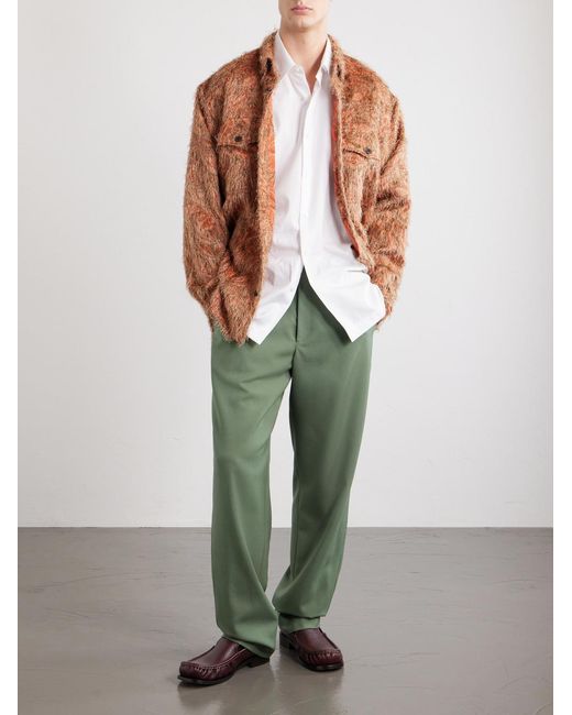 Dries Van Noten White Cassidye Cotton-poplin Shirt for men