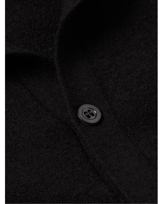 Cardigan slim-fit in lana Dennis di Gabriela Hearst in Black da Uomo