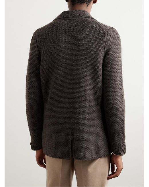 Anderson & Sheppard - Aran Cable-Knit Wool and Cashmere-Blend