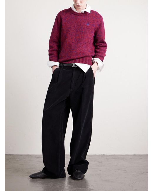 Céline Pullover aus einer Woll-Kaschmirmischung in Purple für Herren