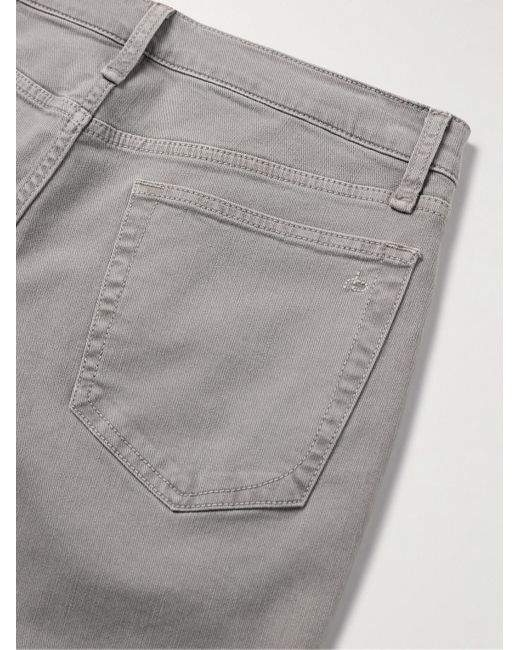 Jeans slim-fit a gamba dritta in denim Aero stretch Fit 2 di Rag & Bone in Gray da Uomo