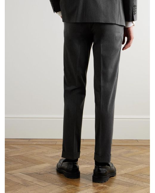 Polo Ralph Lauren Gray Chester Tapered Twill Suit Trousers for men