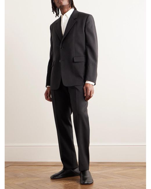 Jil Sander Black Wool-twill Suit for men