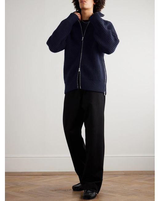 Pullover di Dries Van Noten in Blue da Uomo