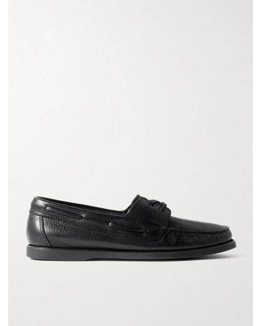 Scarpe Da Barca di Morjas in Black da Uomo