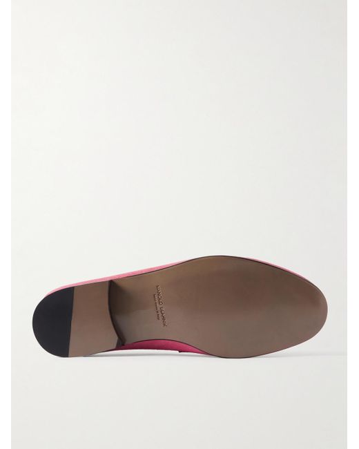 Mocassini di Manolo Blahnik in Pink da Uomo
