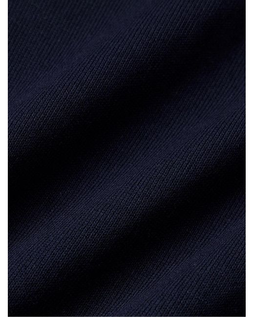 Pullover in cotone di Canali in Blue da Uomo