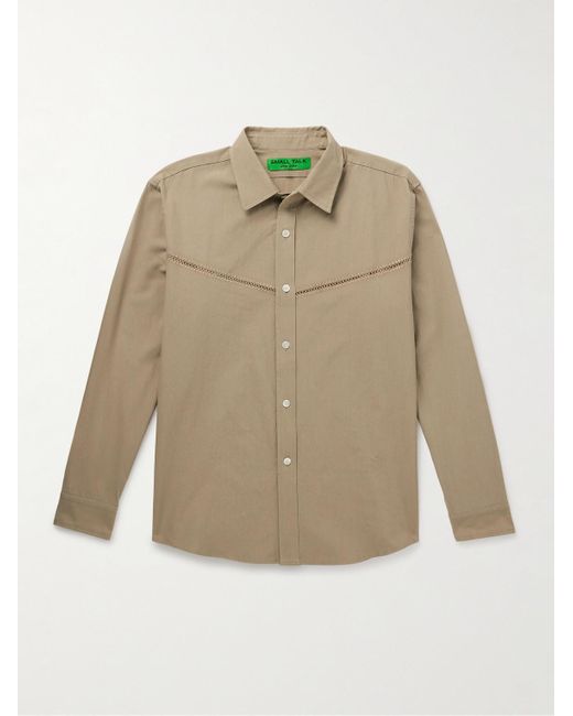 Camicia di Small Talk in Natural da Uomo