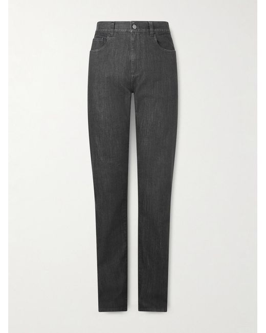 Canali Gray Slim-fit Jeans for men