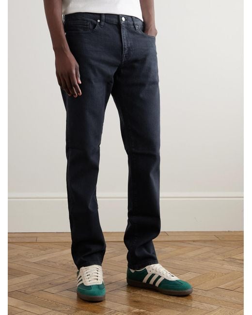 FRAME Blue L'Homme Slim-Fit Dry Denim Jeans for men