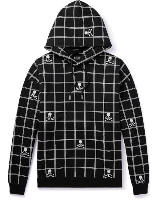 MASTERMIND WORLD Black Tokyo Revengers Logo-print Cotton-jersey Hoodie for men