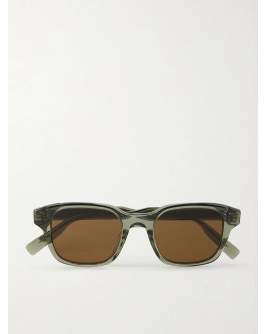 Dior Green Dioribbon S1I Geometric-Frame Sunglasses for men