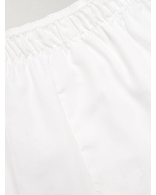 CDLP White Tencel Lyocell-Poplin Boxer Shorts for men
