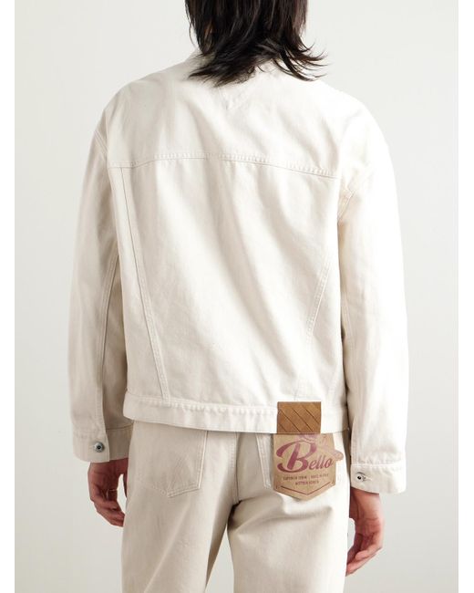 Bottega Veneta Natural Stone-washed Denim Jacket for men