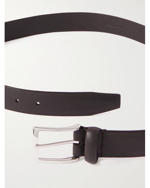 Andersons 3cm Leather Belt in Black für Herren