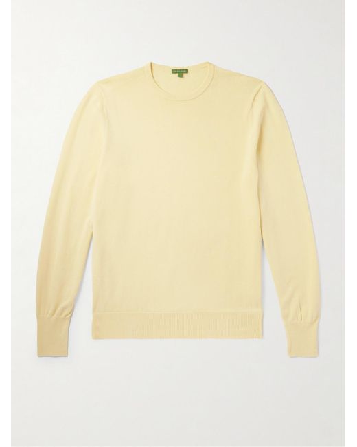 Sid Mashburn Natural Cotton Sweater for men