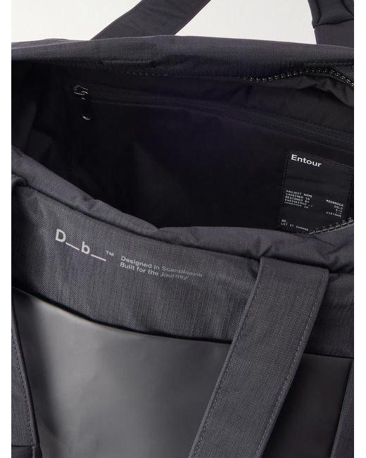 Db Journey Black Entour Shell Tote Bag for men