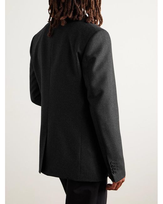 Givenchy Black Wool-Twill Blazer for men