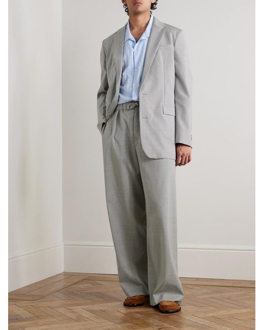 Loewe Gray Wool Blazer for men