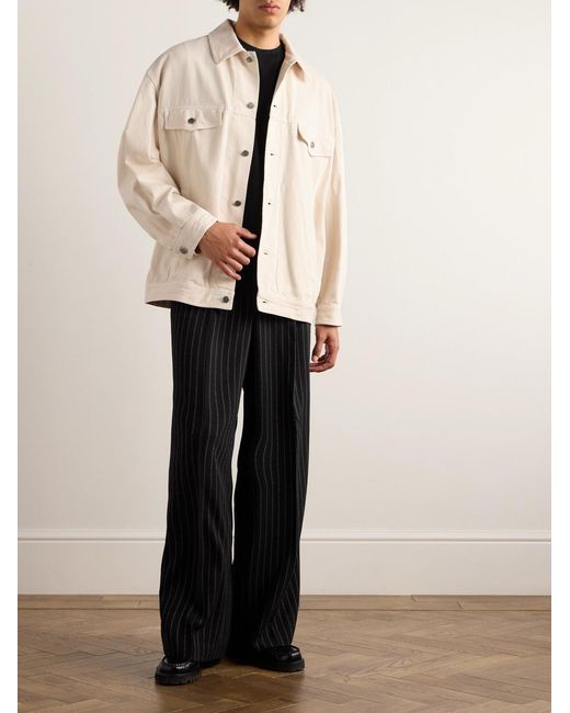 A.P.C. Natural Elvis Denim Jacket for men
