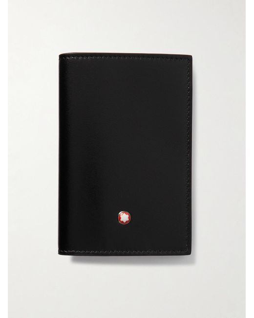 Montblanc Black Meisterstück Leather Cardholder for men
