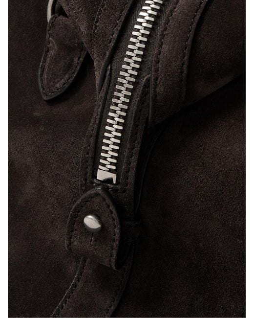 Metier Black Nomad All Day Suede Holdall for men
