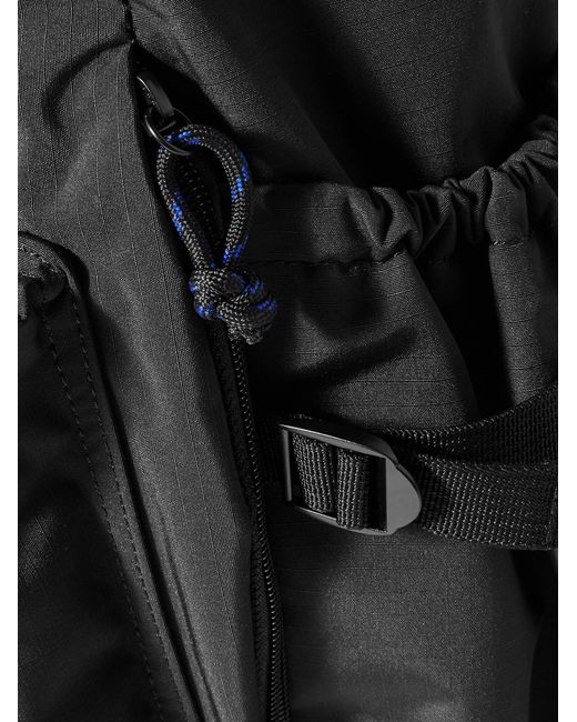 NN07 Black 9019 Recycled-Ripstop Backpack for men