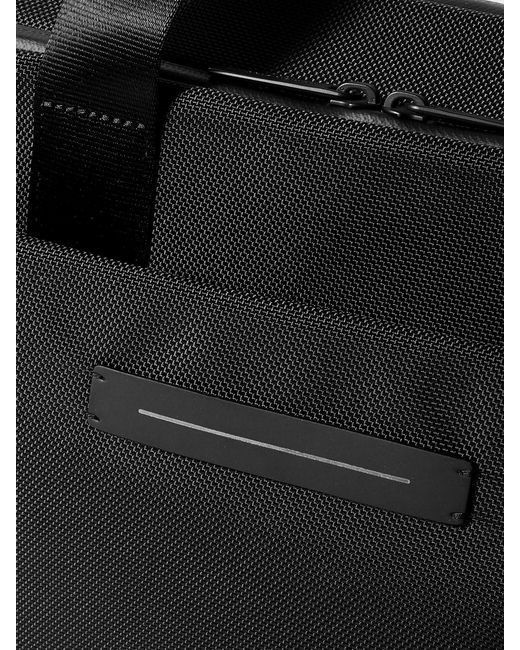 Horizn Studios Black Midtown Shell Briefcase for men