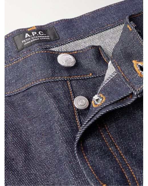 Jeans a gamba dritta Petit Standard di A.P.C. in Blue da Uomo