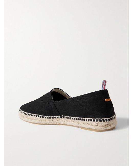 Castaner Black Pablo Canvas Espadrilles for men