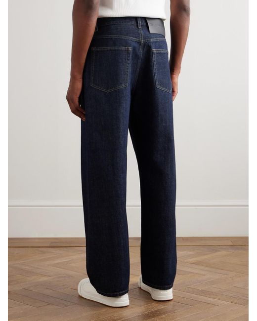 Jil Sander Blue Straight-Leg Jeans for men
