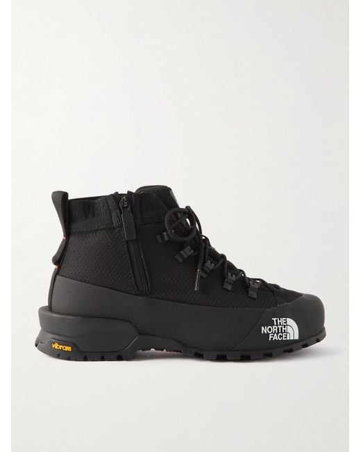 The North Face Black Glenclyffe Rubber-trimmed Mesh Boots for men
